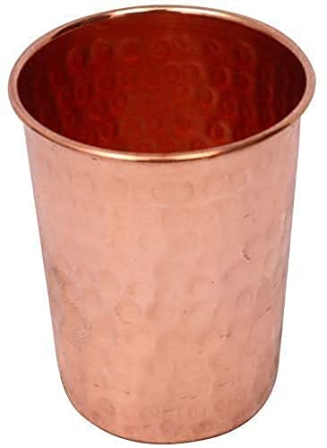 Pure Copper Drinkware Set - 5 Liter Copper Water Pot with 2 Glasses | 3-Piece Copper Water Container Set for Ayurveda & Wellness | Perfect for Home, Office & Yoga Retreats