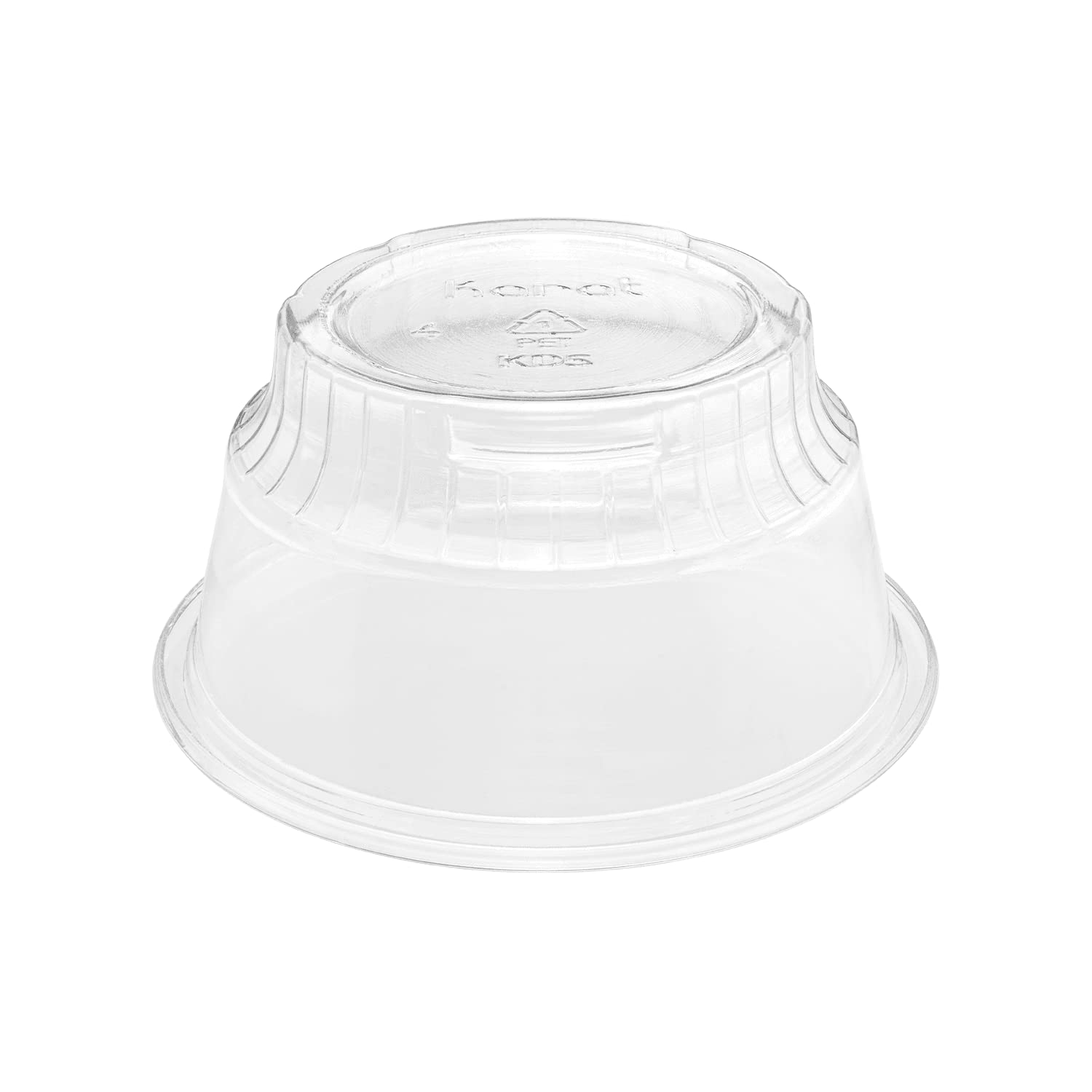 Karat C-KD5 5 oz Clear PET Plastic Dessert Cups - 1000 Count Case for Ice Cream, Pudding, Jello, Parfaits & Party Serving - BPA Free Disposable Containers