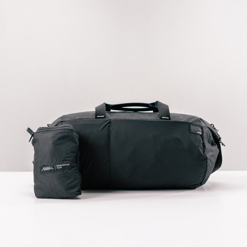 Matador ReFraction Packable Duffle Bag - Lightweight Waterproof Travel Duffel for Camping, Hiking & Gym - Foldable Carry-On Luggage for Outdoor Adventures