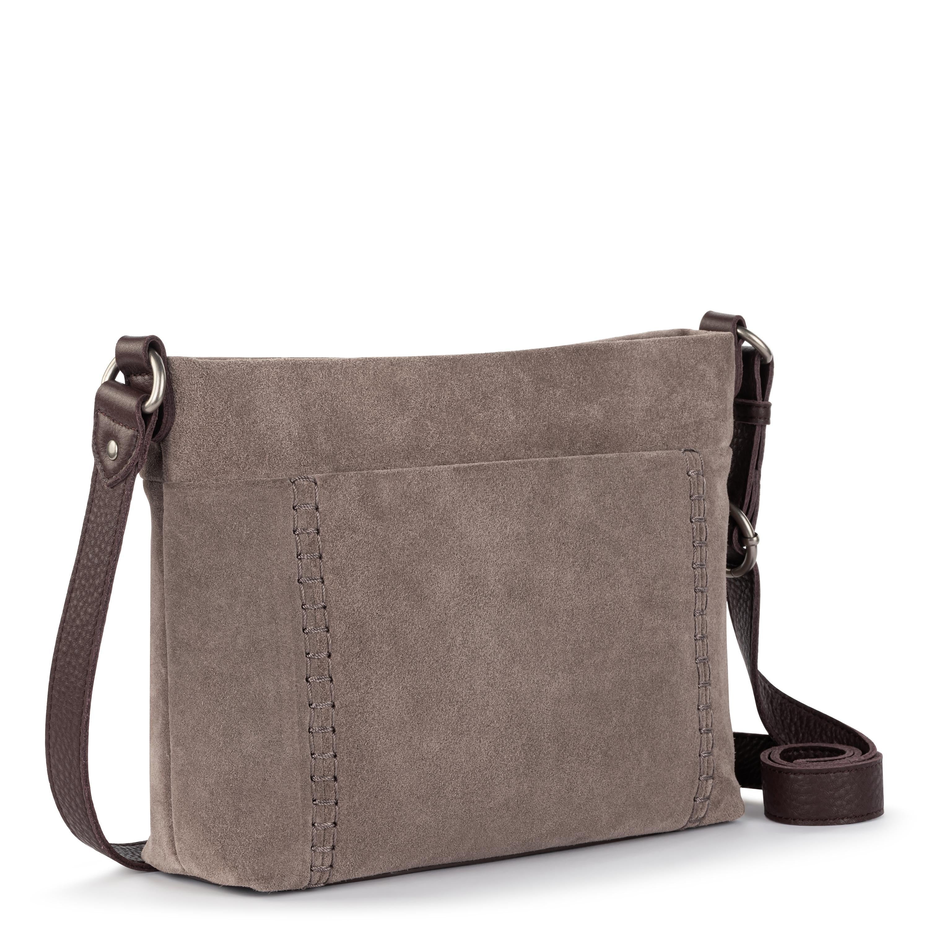 Melrose Crossbody Bag - Genuine Leather & Mushroom Suede Handbag for Women | Perfect for Work, Travel & Everyday Use