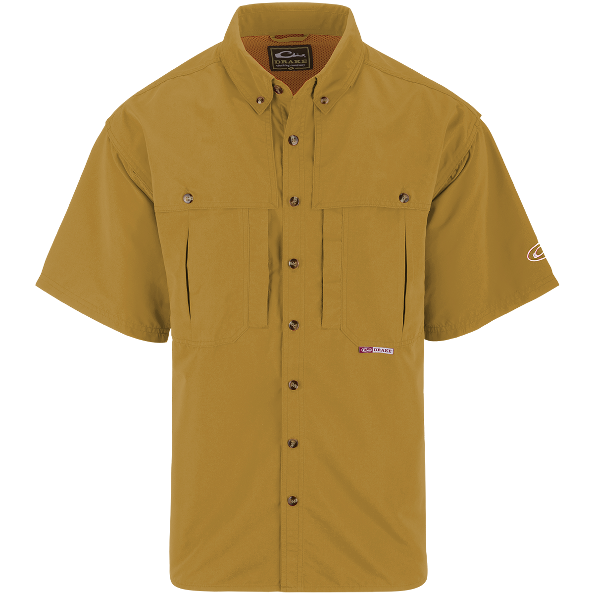 Solid Wingshooter's Short Sleeve Shirt for Men - Lightweight Hunting & Outdoor Shirt - Perfect for Summer Hunting, Fishing, and Outdoor Adventures