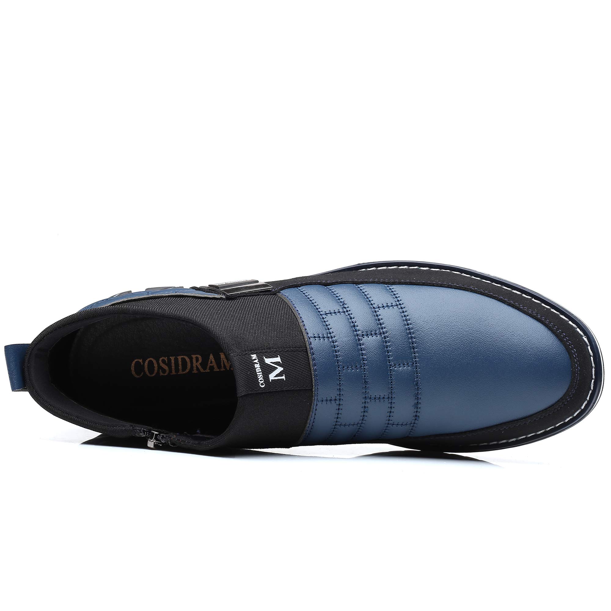 COSIDRAM Men's Casual High-Top Loafers - Comfortable Walking Sneakers Boots for Men | Breathable Slip-On Shoes for Work, Travel & Daily Wear
