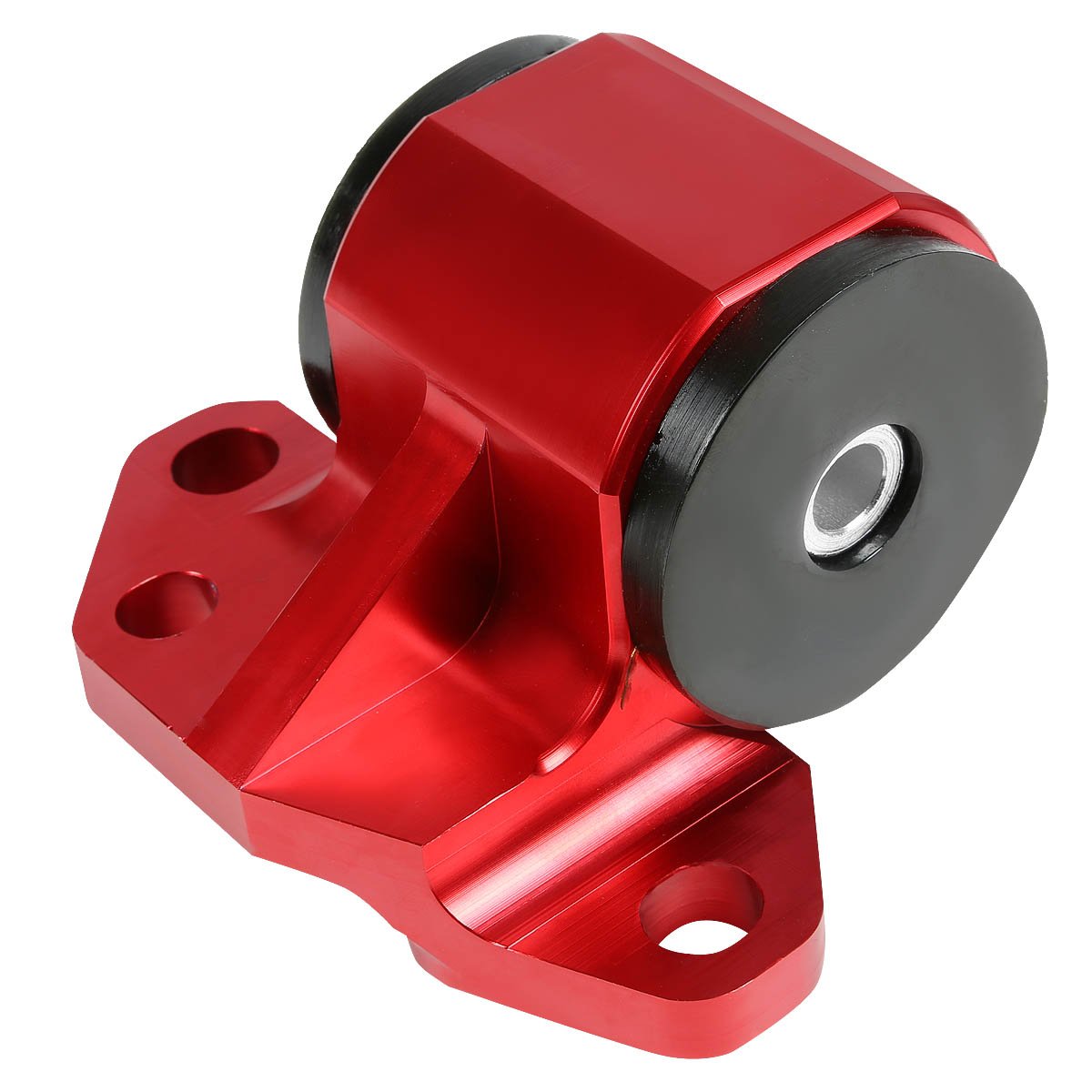 Honda/Acura B & D-Series MT Hydro Transmission Motor Engine Mount Kit (Red) - Compatible with EH EJ EG DB DC Models - Performance Upgrade for Racing & Street Use