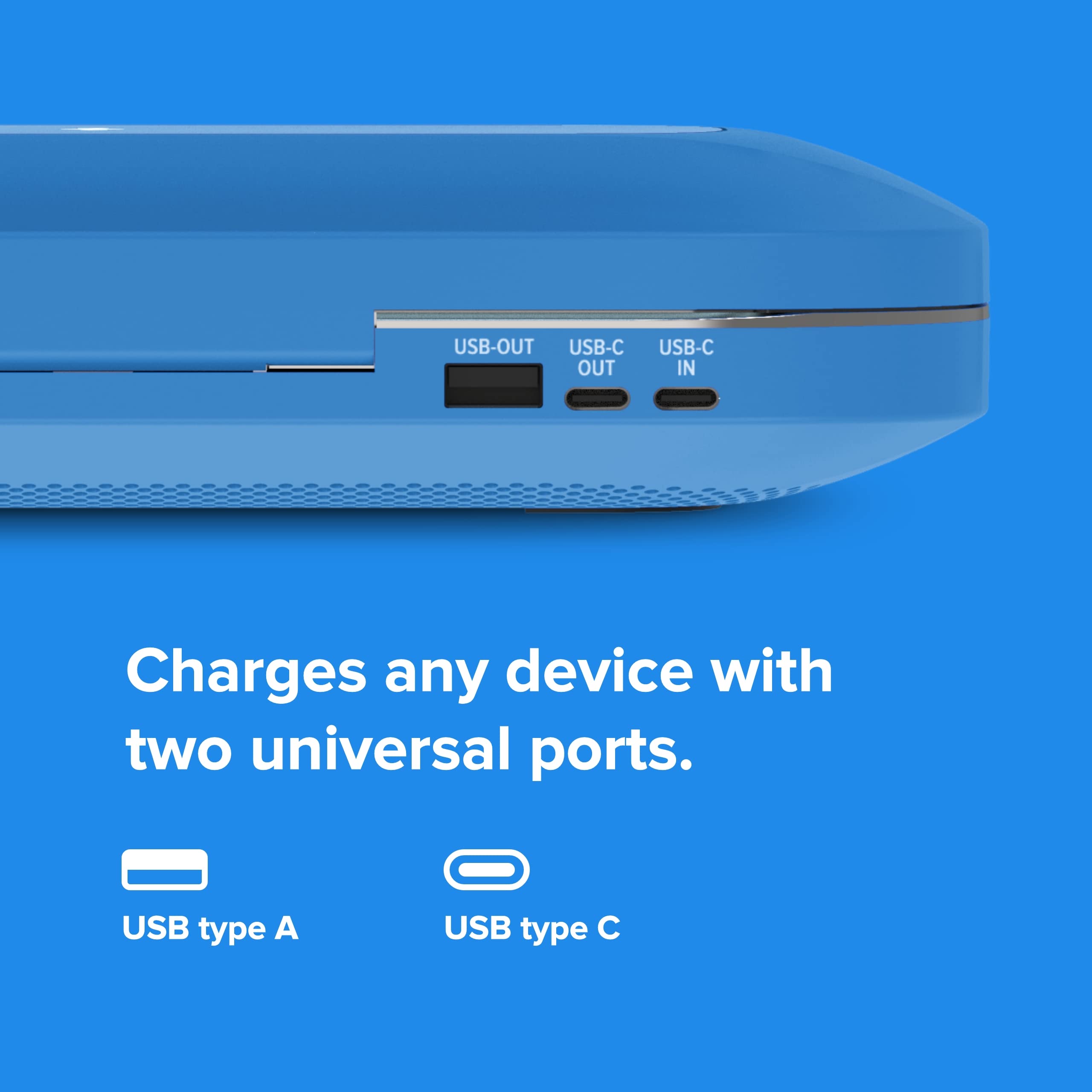 PhoneSoap Pro UV Smart Phone Sanitizer & Universal Charger | Clinically Proven 360° UV-C Disinfection for iPhone, Samsung, Android | Wireless Charging Station | Kills 99.9% Germs | Perfect for Home, Office, Gym & Travel (Blue)