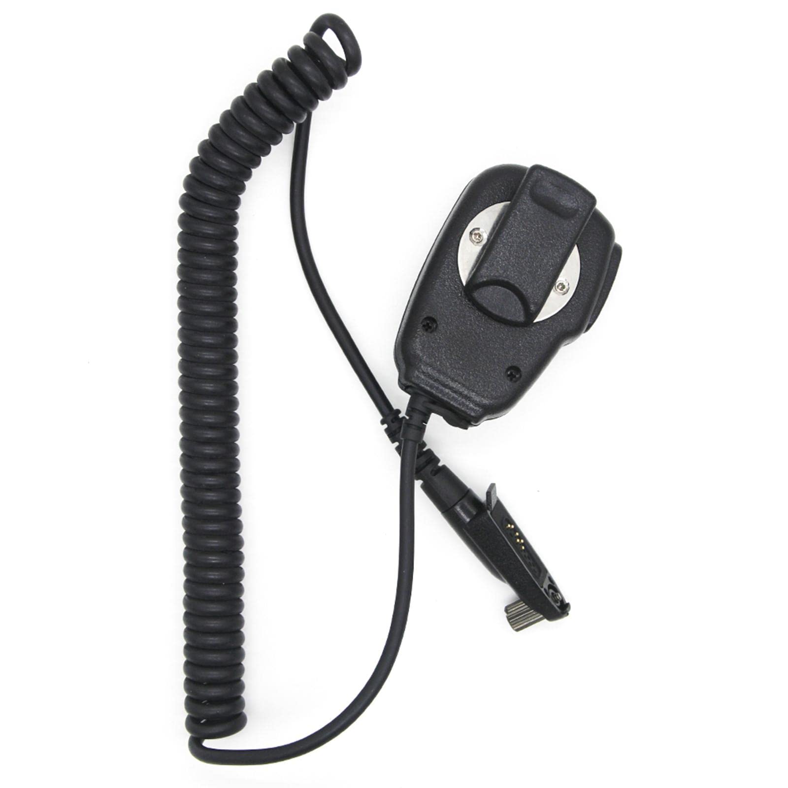 MERISHOPP Professional Handheld Speaker Microphone with Cable for GP328Plus - Durable Radio Communication Accessory for Walkie Talkies, Outdoor Adventures & Emergency Use
