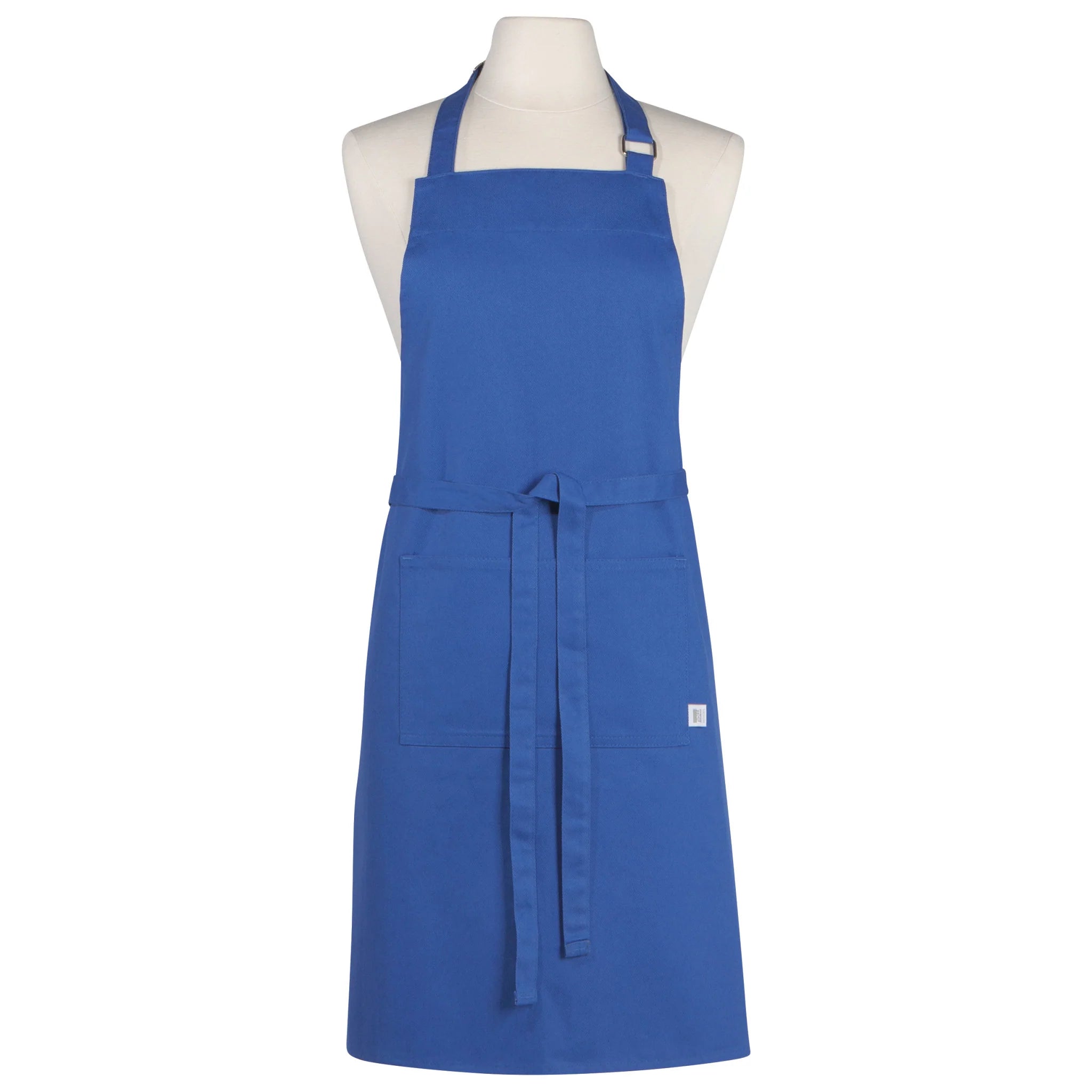 Now Designs Premium Cotton Chef's Apron - Royal Blue - Professional Kitchen Apron for Cooking, Baking & Grilling - Ideal for Chefs, Home Cooks & BBQ Enthusiasts