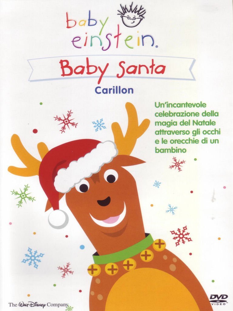 Baby Santa Musical Carillon - Christmas Nursery Decor & Holiday Gift for Newborns - Perfect for Cribs, Nurseries, and Holiday Celebrations