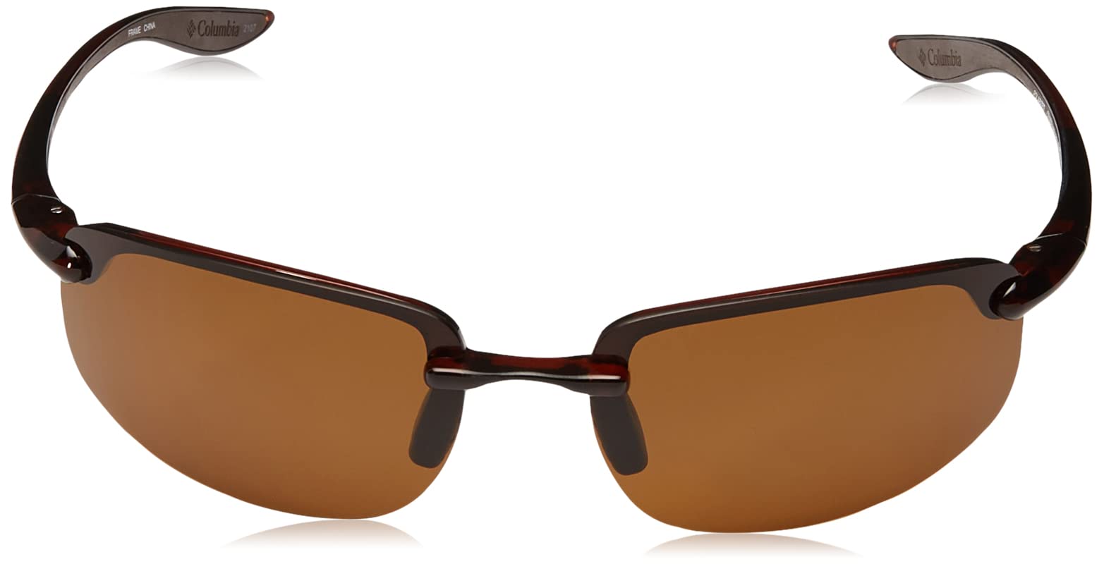 Columbia Men's Unparalleled Oval Sunglasses - Polarized UV Protection for Outdoor Sports & Driving - Hiking, Fishing, Beach Activities