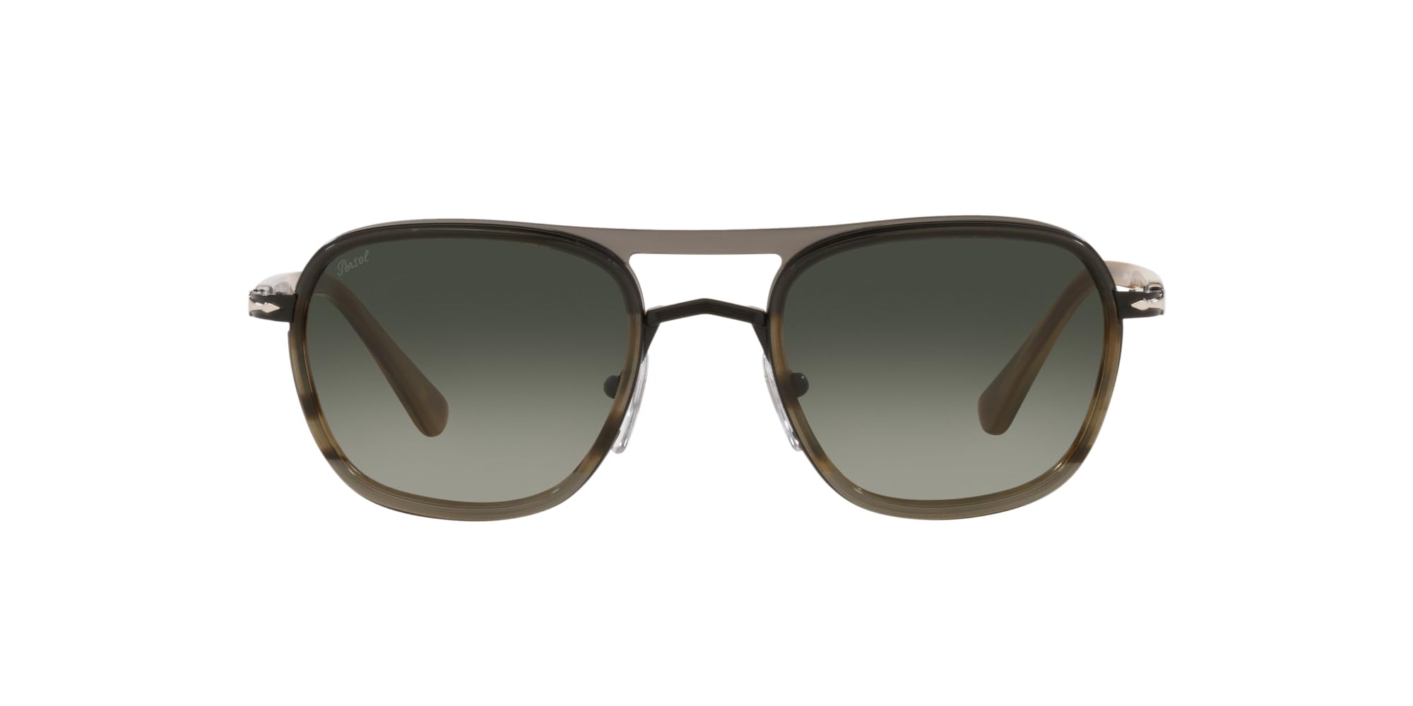Persol PO2484S Square Sunglasses for Men & Women - Classic Retro Style UV Protection - Perfect for Driving, Travel & Outdoor Activities