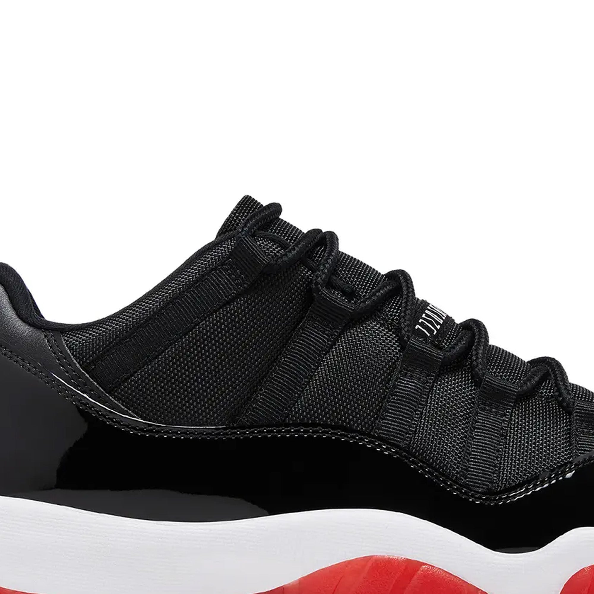 Air Jordan 11 Retro Low 'Bred' Men's Basketball Shoes 2025 - Authentic Nike Sneakers for Casual Wear & Court Performance