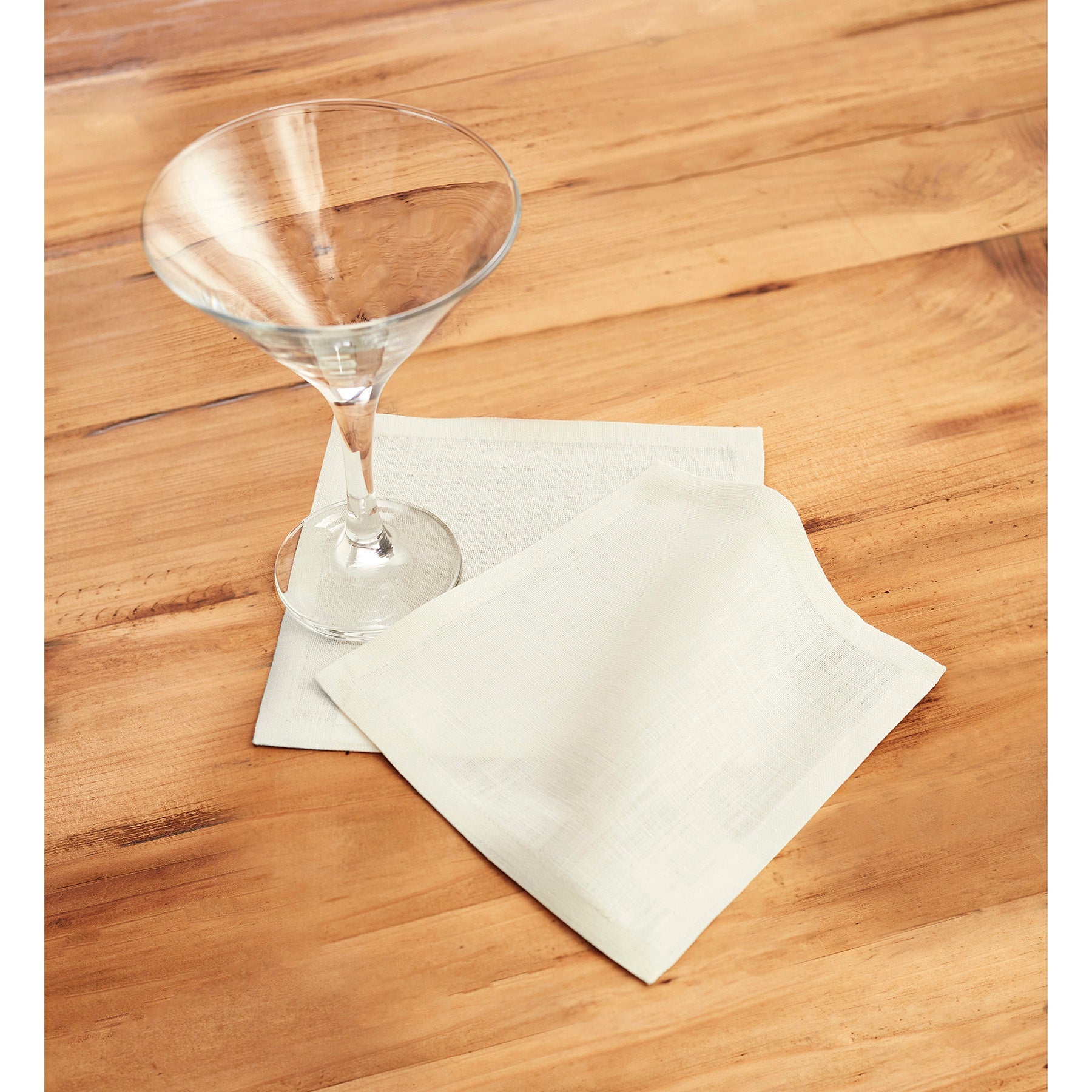 Premium Fete Cocktail Napkins - Set of 12 Elegant Party Napkins for Weddings, Cocktail Parties & Special Events