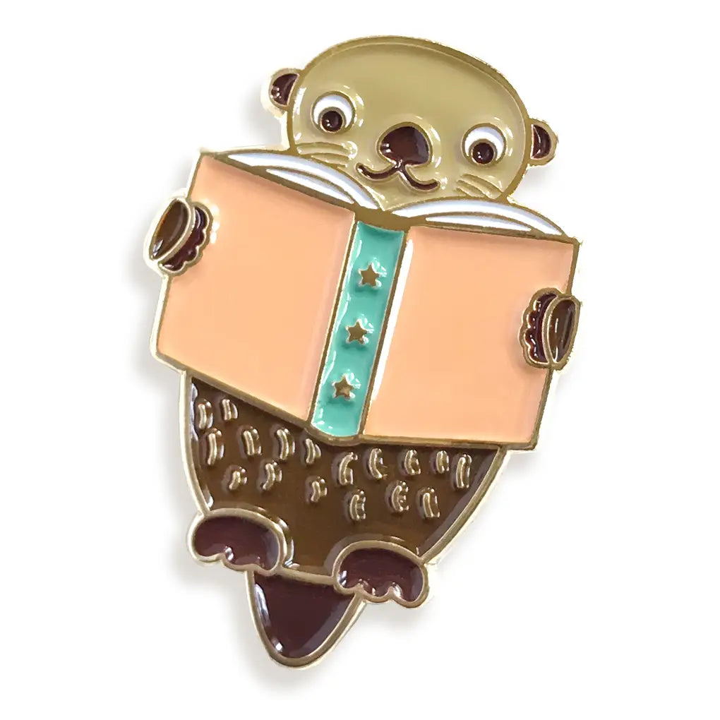 Otter Reading Gift Set - Cute Otter Bookmark & Book Light for Kids & Adults - Perfect for Book Lovers, Reading Enthusiasts & Gifts (Use for Bedtime Reading, Study Sessions & Book Club Gifts)