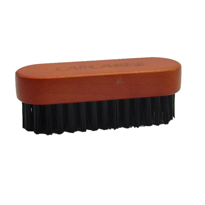 Premium Leather & Textile Detailing Brush for Upholstery, Carpet, Pigmented Leather & Alcantara - Perfect for Car Interior Cleaning, Furniture Care & Auto Detailing