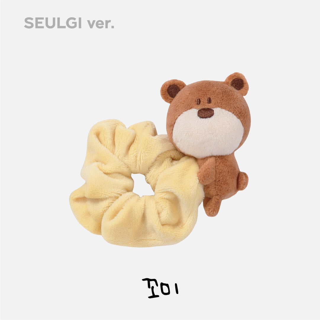 2024 Red Velvet FANCON TOUR 'HAPPINESS : My Dear, ReVe1uv' Official MD Scrunchie - Velvet Hair Tie for K-Pop Fans, Concert Merchandise, Gift for ReVeLuv | Perfect for Concerts, Fan Meetings & K-Pop Collections