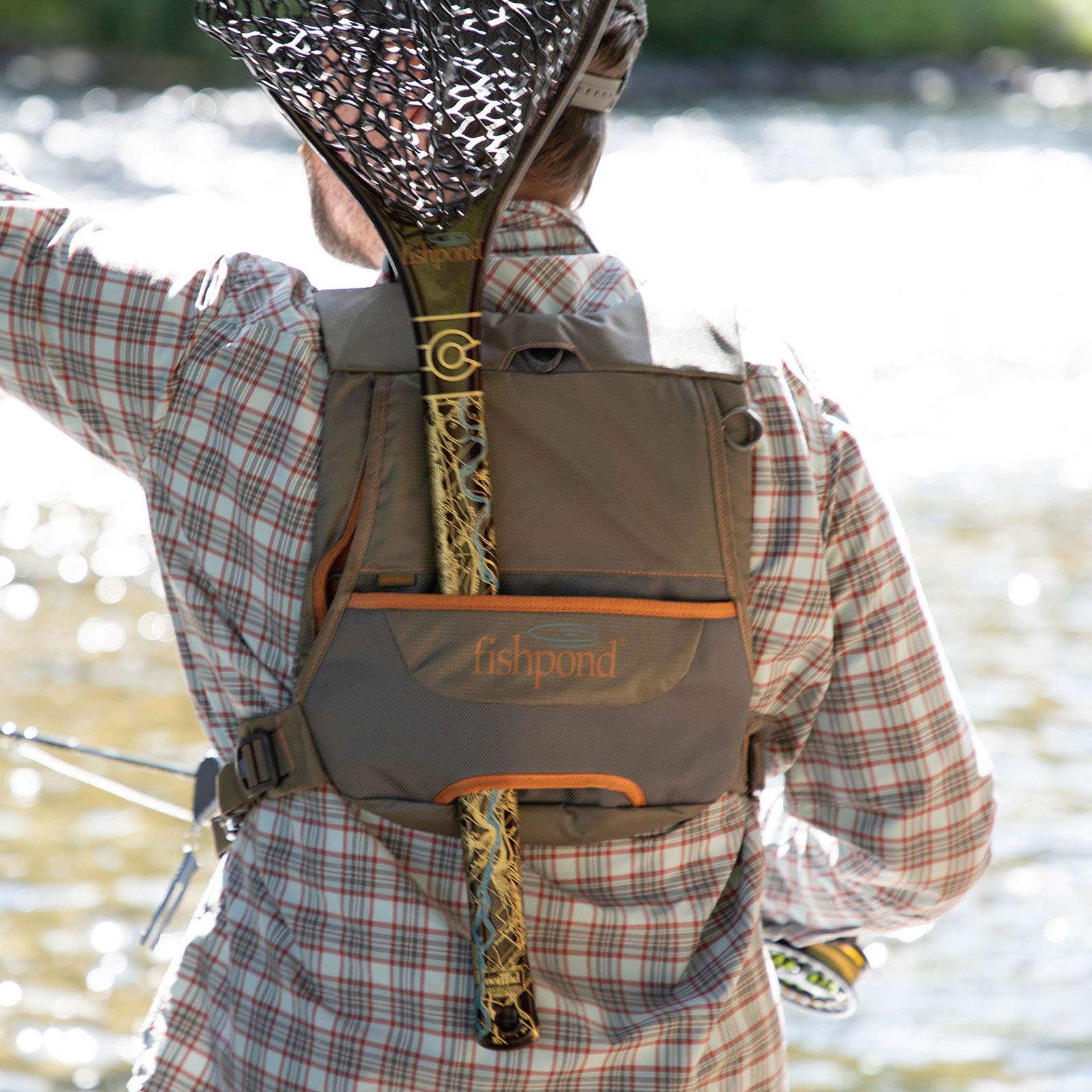 Fishpond Cross-Current Fly Fishing Chest Pack - Waterproof Fly Fishing Vest with Multiple Pockets for Gear Storage - Perfect for Trout, Bass, and Salmon Fishing in Rivers and Streams