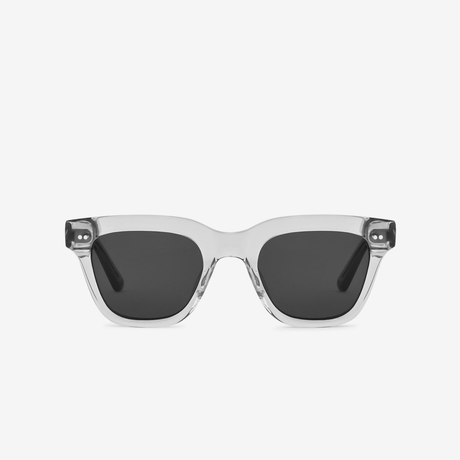 Ellis Grey Solid Lens Sunglasses - Polarized UV Protection for Men & Women - Perfect for Outdoor Sports, Driving, and Beach Activities