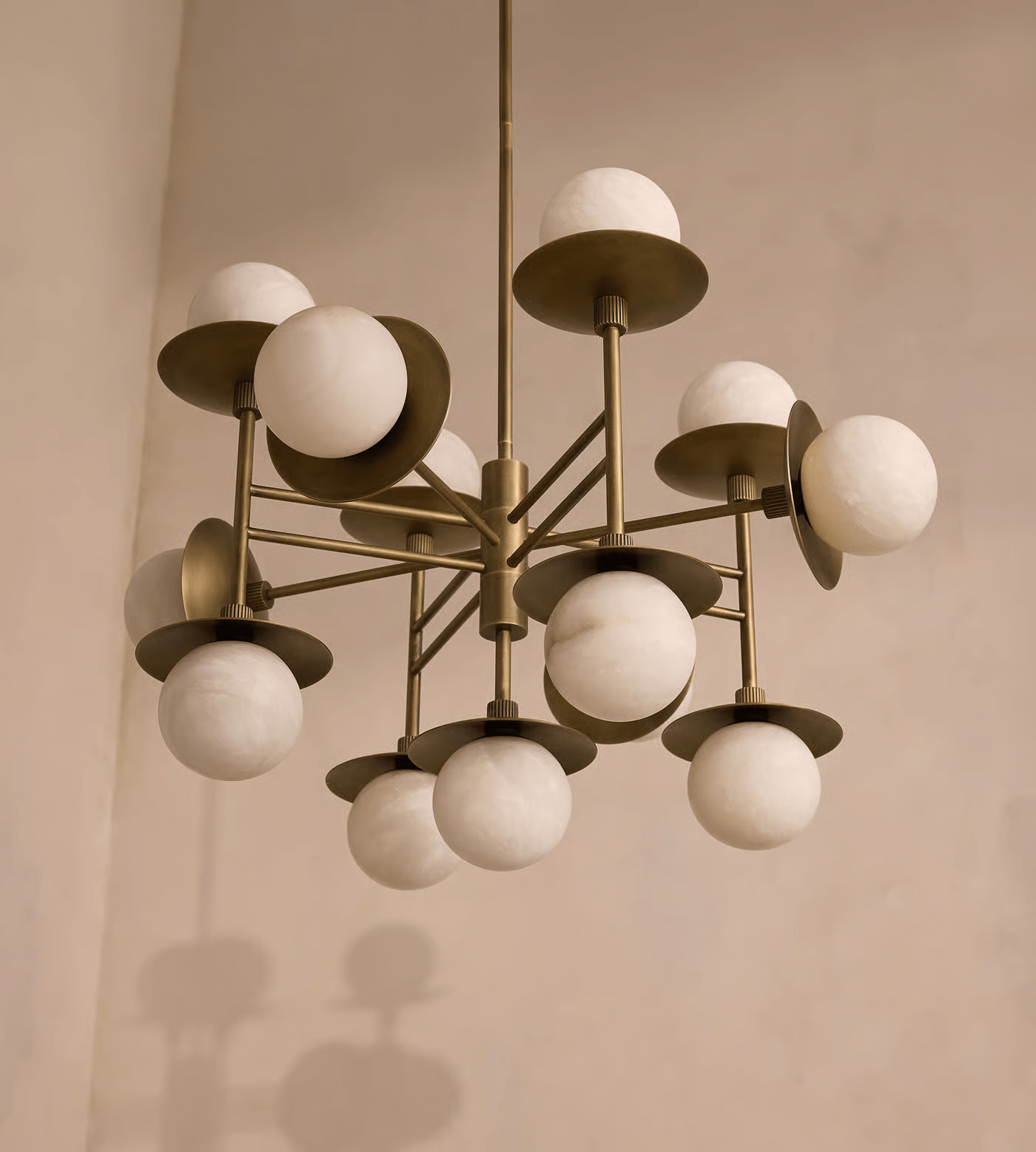 Elegant Crystal Chandelier Lighting Fixture - Modern Ceiling Light for Dining Room, Living Room & Bedroom | Perfect for Home Decor & Wedding Venues