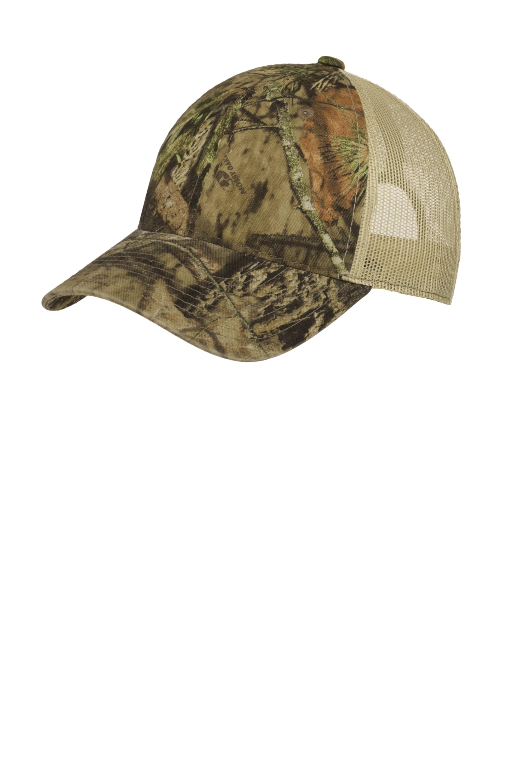 Port Authority Unstructured Camouflage Mesh Back Baseball Cap - Comfortable Adjustable Hat for Outdoor Activities, Hiking, and Casual Wear