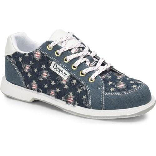 Dexter Women's Liberty Stars & Strikes Bowling Shoes - Comfortable & Durable for League Play & Casual Bowling