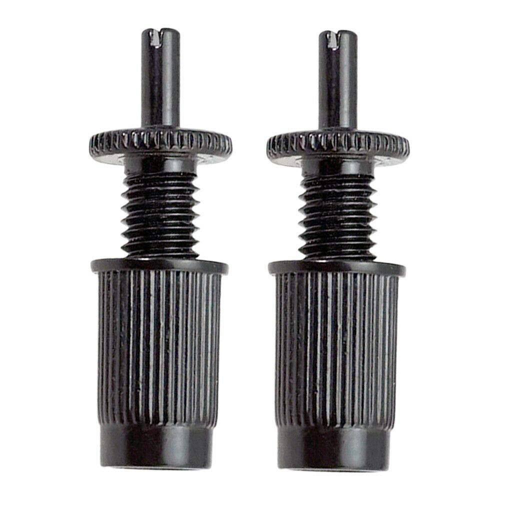 4-Piece Electric Guitar Bridge Stud Set - Heavy Duty Iron Replacement Parts for Electric Guitar - Perfect for Guitar Repair, Upgrades & Maintenance