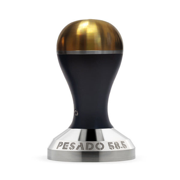 58.5mm Heavy Duty Metal Coffee Tamper - Professional Espresso Press for Baristas & Home Brewing - Perfect for Espresso Machines & Coffee Shops