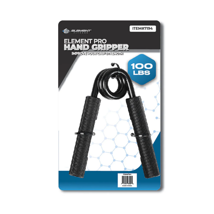 Element Fitness Adjustable Hand Grip Strengthener - Improve Grip Strength for Workouts, Rock Climbing & Physical Therapy - Perfect for Athletes & Rehabilitation