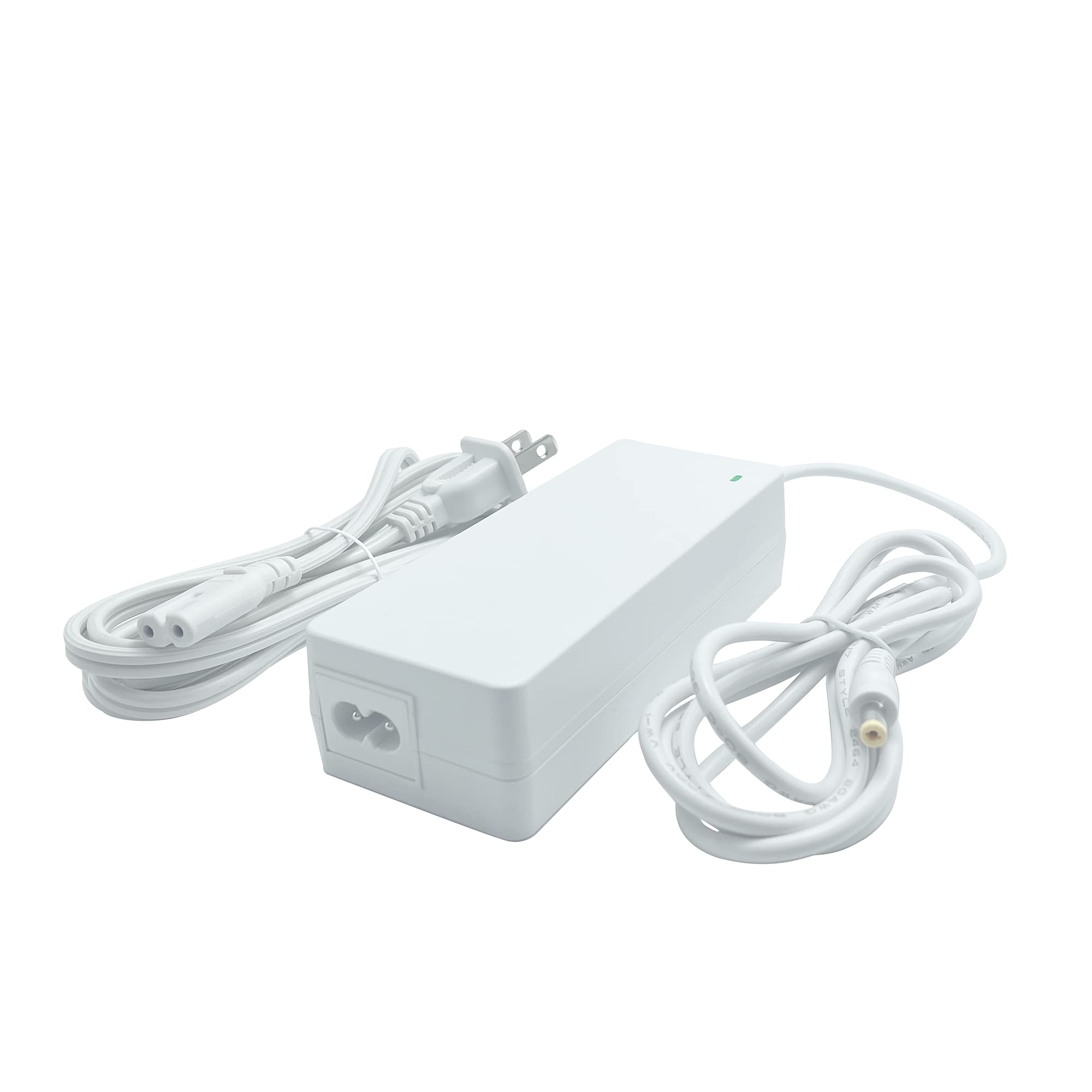 Replacement Power Cord for Cricut Maker 3 Cutting Machine - DC24V 2.75A Compatible with Cricut Maker 3 Power Adapter & Charger (White) - Perfect for DIY Crafting, Vinyl Cutting & Home Projects