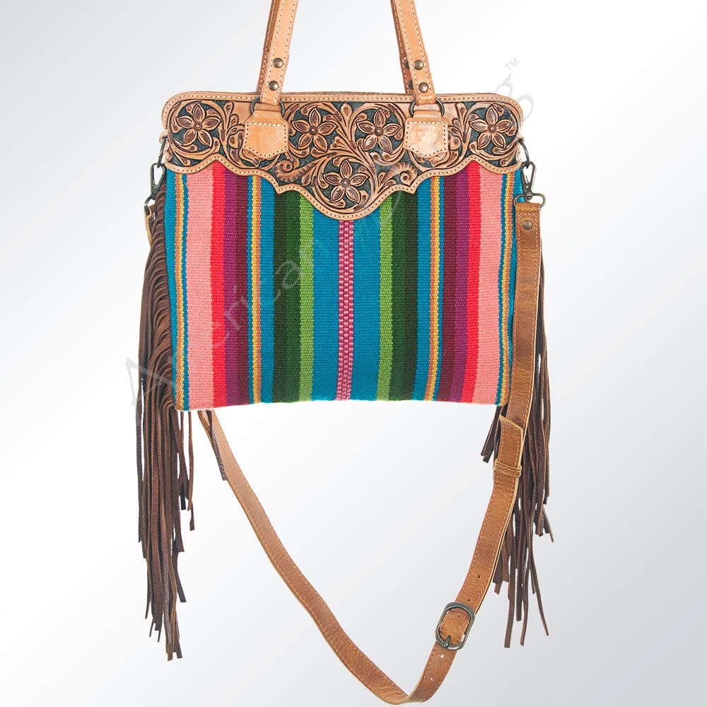 American Darling Genuine Leather Conceal and Carry Crossbody Purse - Handcrafted CCW Bag with Hidden Gun Compartment | Perfect for Everyday Carry, Travel & Self-Defense