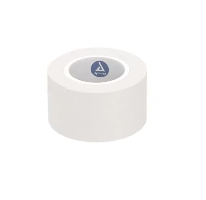 Medical Adhesive Tape 1 Inch x 10 Yards - Hypoallergenic Paper Surgical Tape Roll for Wound Care & First Aid - White, 2 Rolls (MS-15365) - Ideal for Bandaging, Sports Injuries & Post-Surgery Protection
