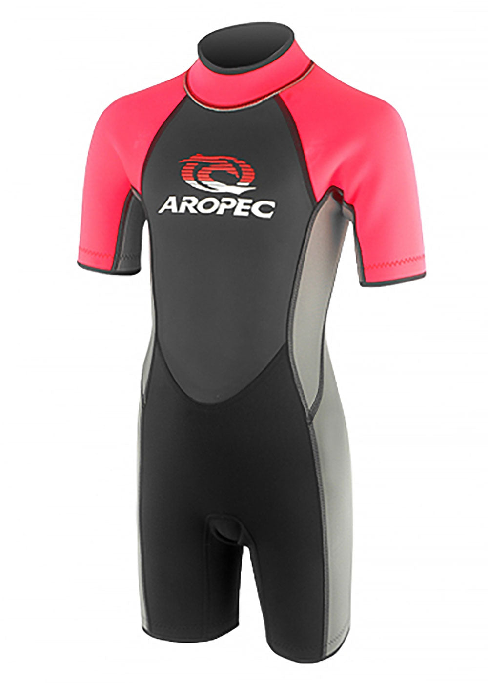Aropec Youth 2.5mm Spring Wetsuit for Kids - Comfortable Neoprene Swimsuit for Surfing, Snorkeling & Water Sports