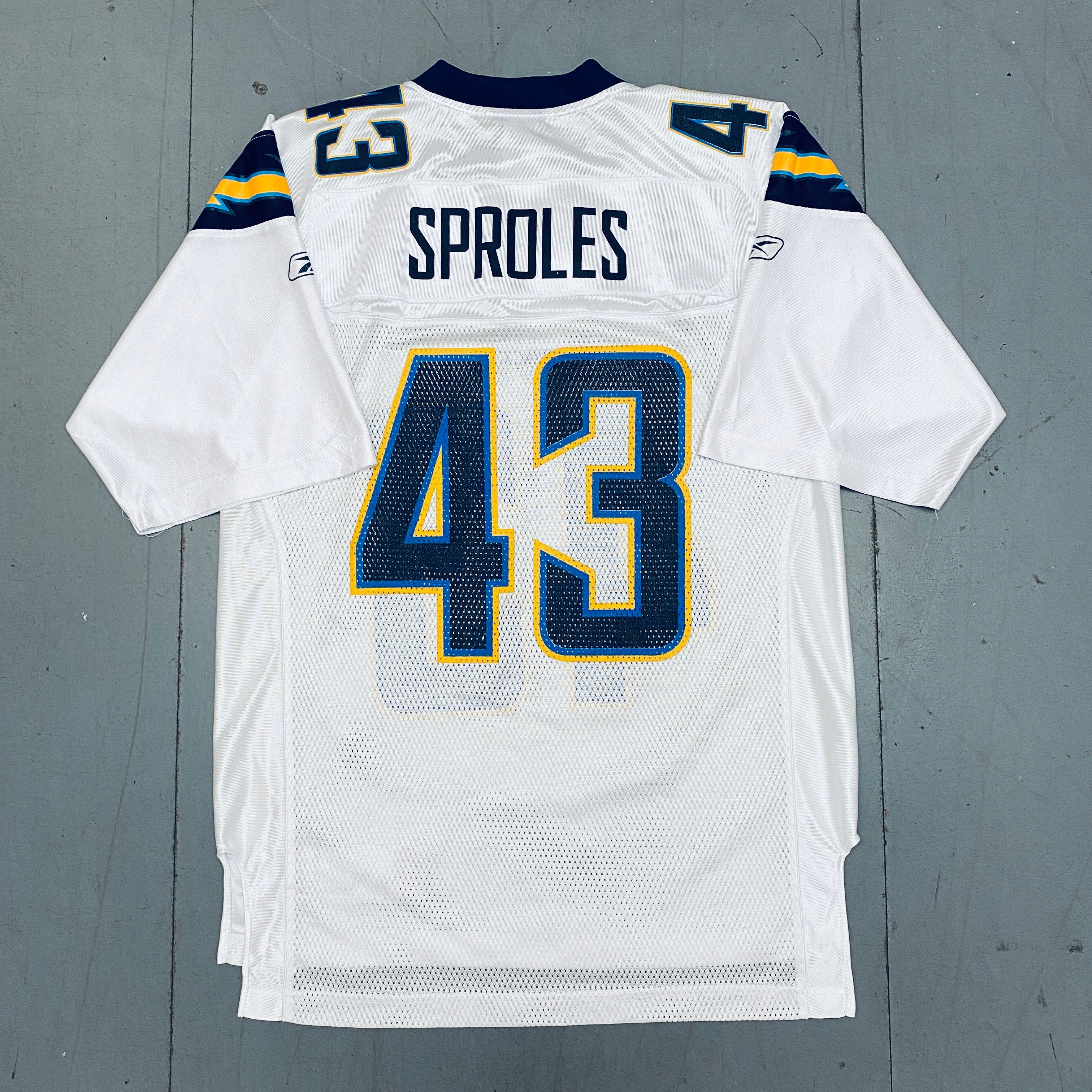 Darren Sproles San Diego Chargers 2007-2008 Jersey (Size S) - Perfect for NFL Fans, Collectors & Game Day Outfits
