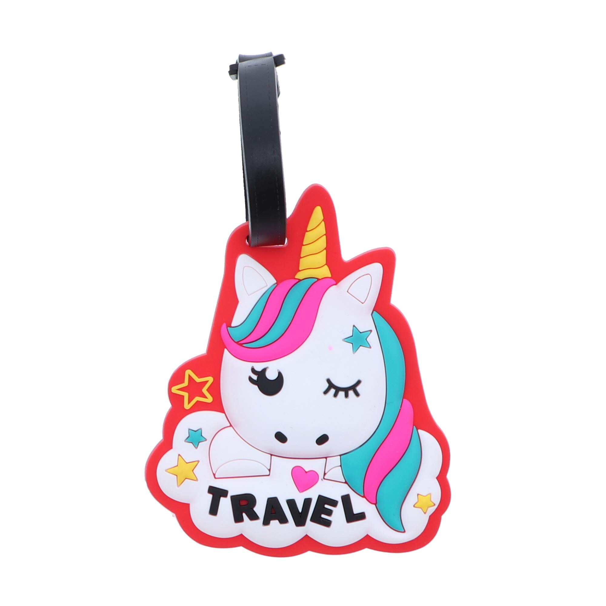 Stylish Animal Luggage Tags - Cute Personalized Suitcase Labels for Travel Bags | Perfect for Kids & Family Vacation Identification