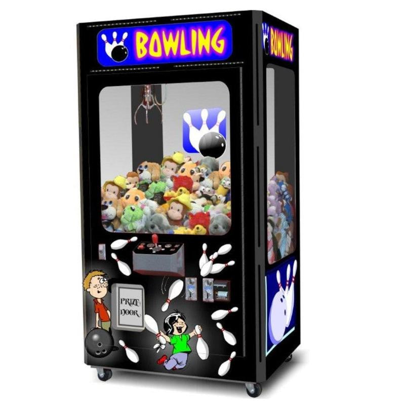 Bowling Crane Machine - Fun Arcade Claw Game for Kids & Adults - Perfect for Parties, Carnivals, and Family Entertainment