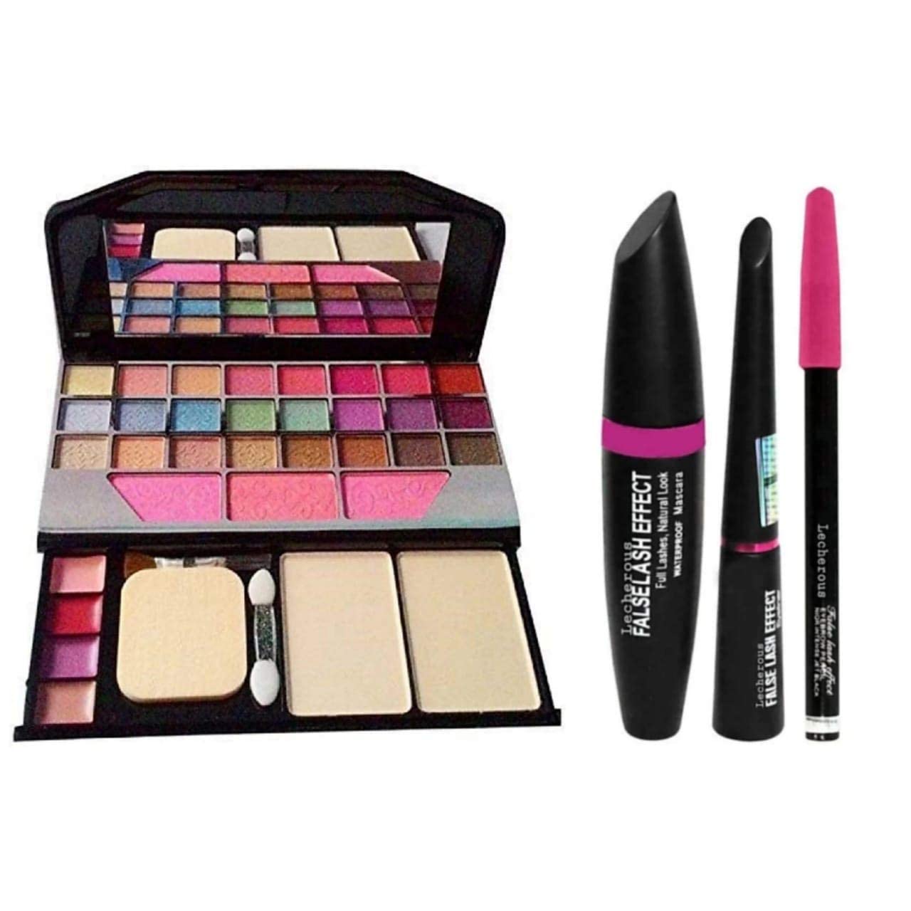 27 Shades Waterproof Long-Lasting Eye Shadow Palette - Smudge-Proof & Crease-Resistant for All-Day Wear (Ideal for Party, Wedding & Everyday Makeup)