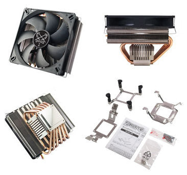 Ultra Quiet Scythe ZIPANG CPU Cooler with 6 Heat Pipes - SCZP 1000 - Perfect for Gaming PCs and High-Performance Workstations