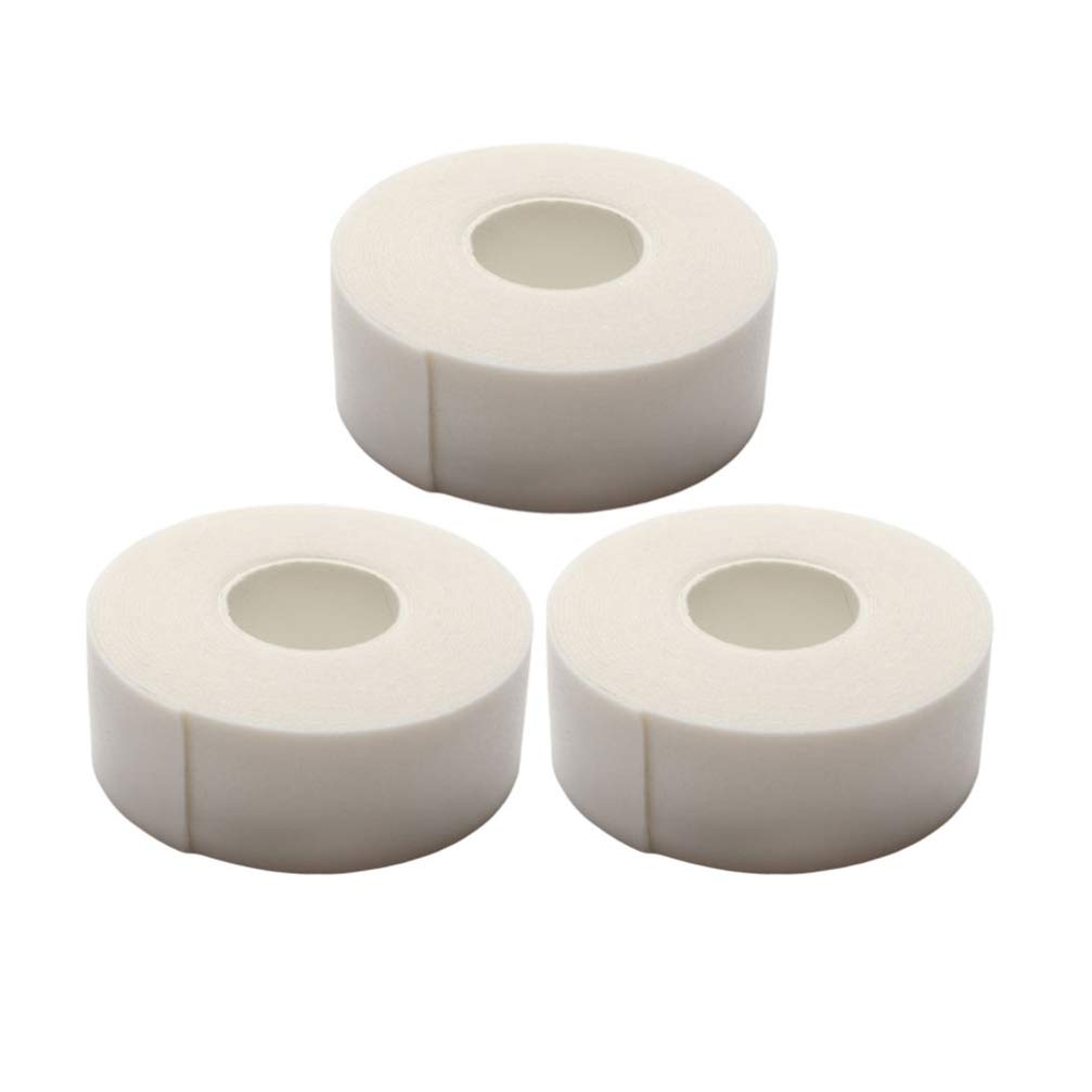SOLUSTRE 3PCS Eyelash Extension Tape - Elastic Foam Under Eye Pads for Lash Extensions, Professional Beauty Supplies (White) | Perfect for Salon, Spa & Home Lash Application
