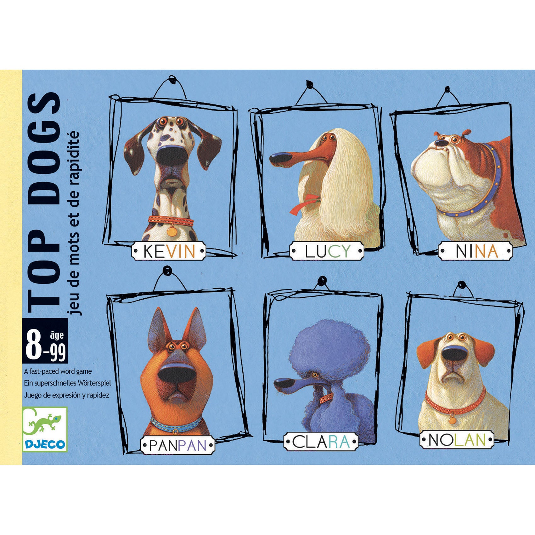 Top Dogs Family Game - Fun Board Game for Kids & Adults - Perfect for Family Game Night & Parties