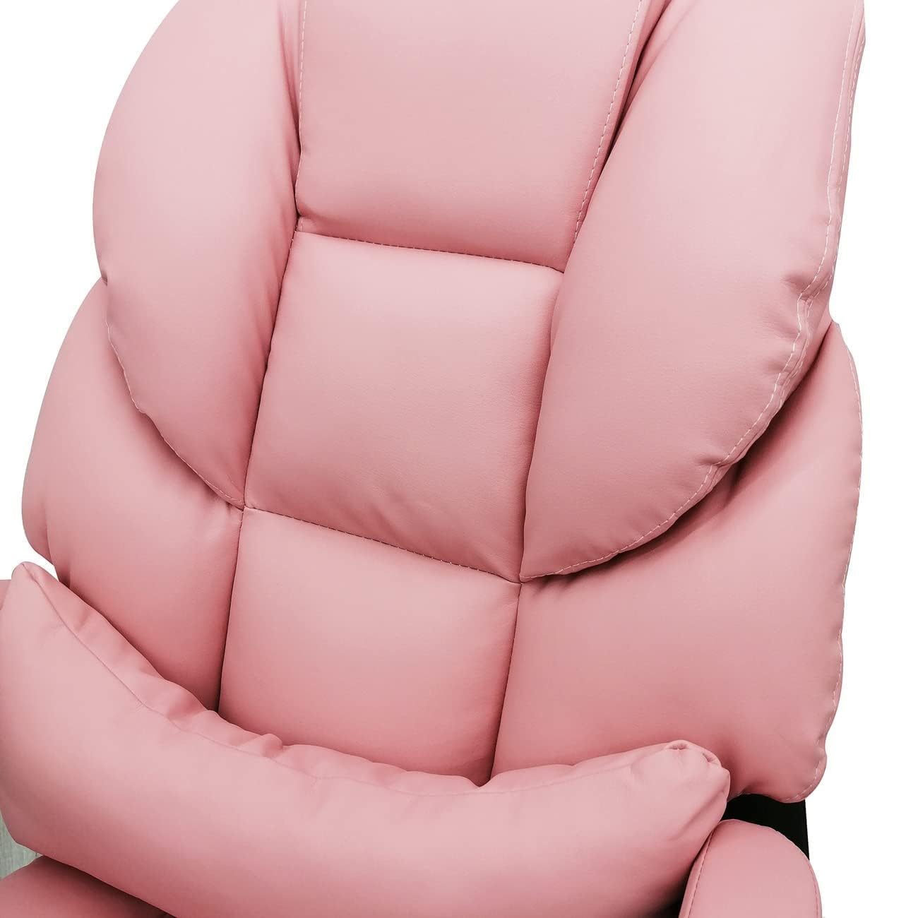 INTSUPERMAI Pink Beauty Salon Chair - Adjustable Massage Table Bed with Air Pressure Control, 275lb Weight Capacity - Foldable Design for SPA, Tattoo Studio, Home & Office Use