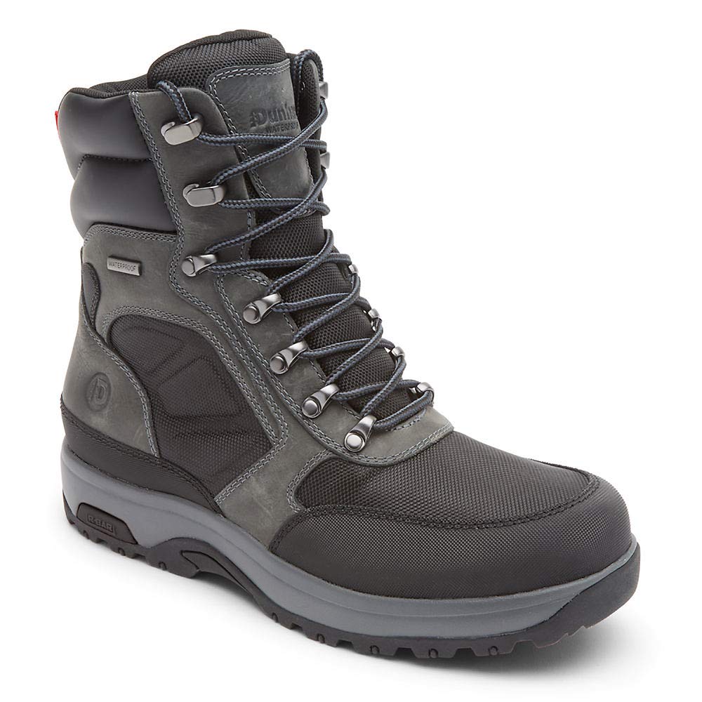 Dunham 8000 Works 8 Inch Waterproof Steel Toe Men's Work Boots - Heavy Duty Construction for Outdoor, Construction & Industrial Work