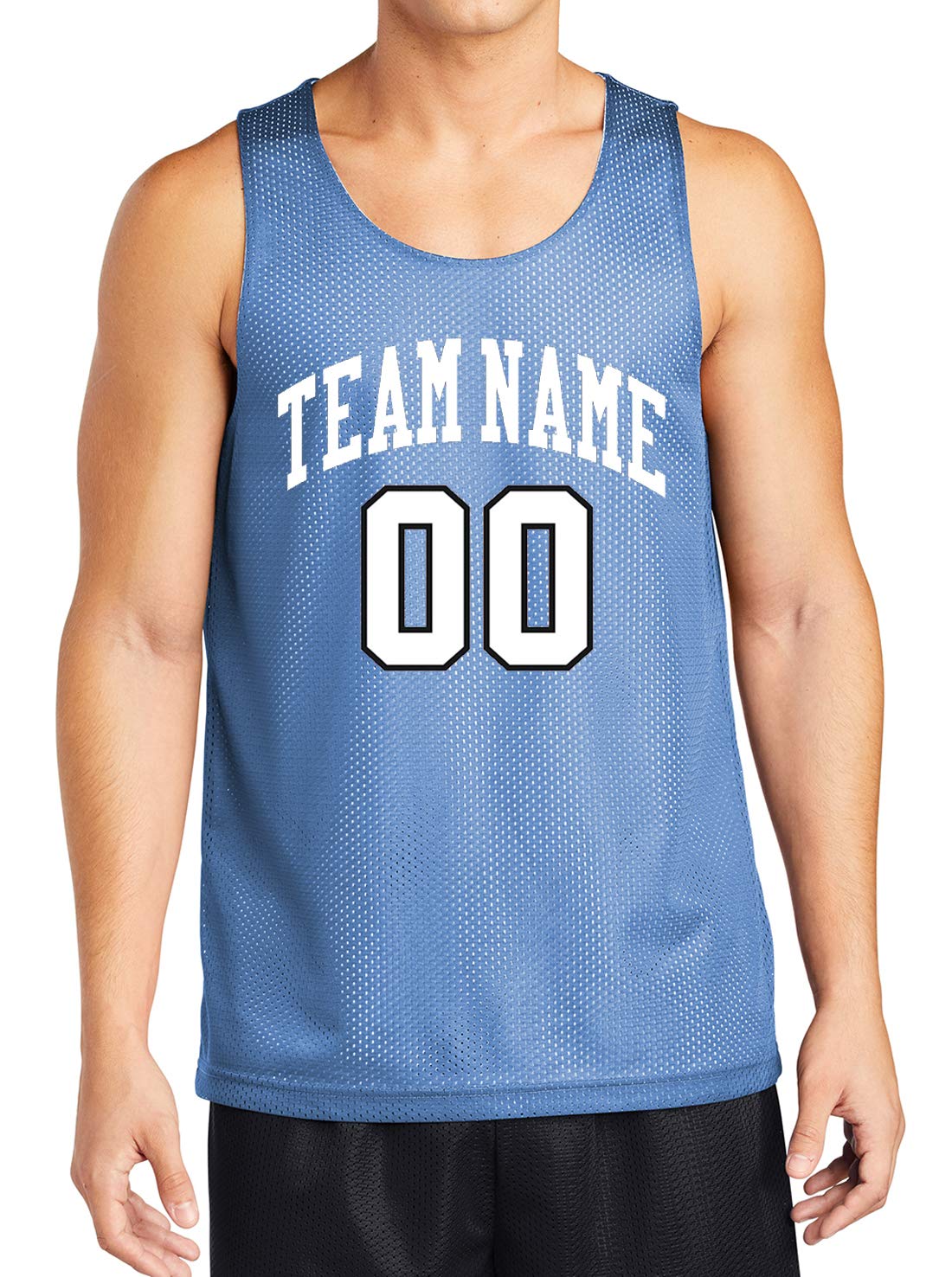 Custom Reversible Basketball Jersey - Front & Back Print - Personalized Team Uniform for Men & Women - Perfect for Games, Practice & Fan Gear