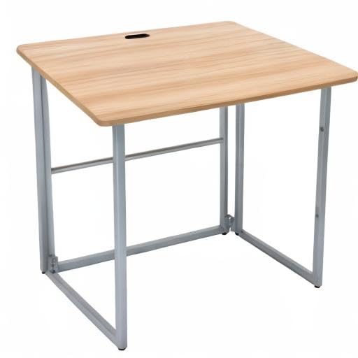 Portable Folding Desk with Handle - Compact Workstation for Home & Office