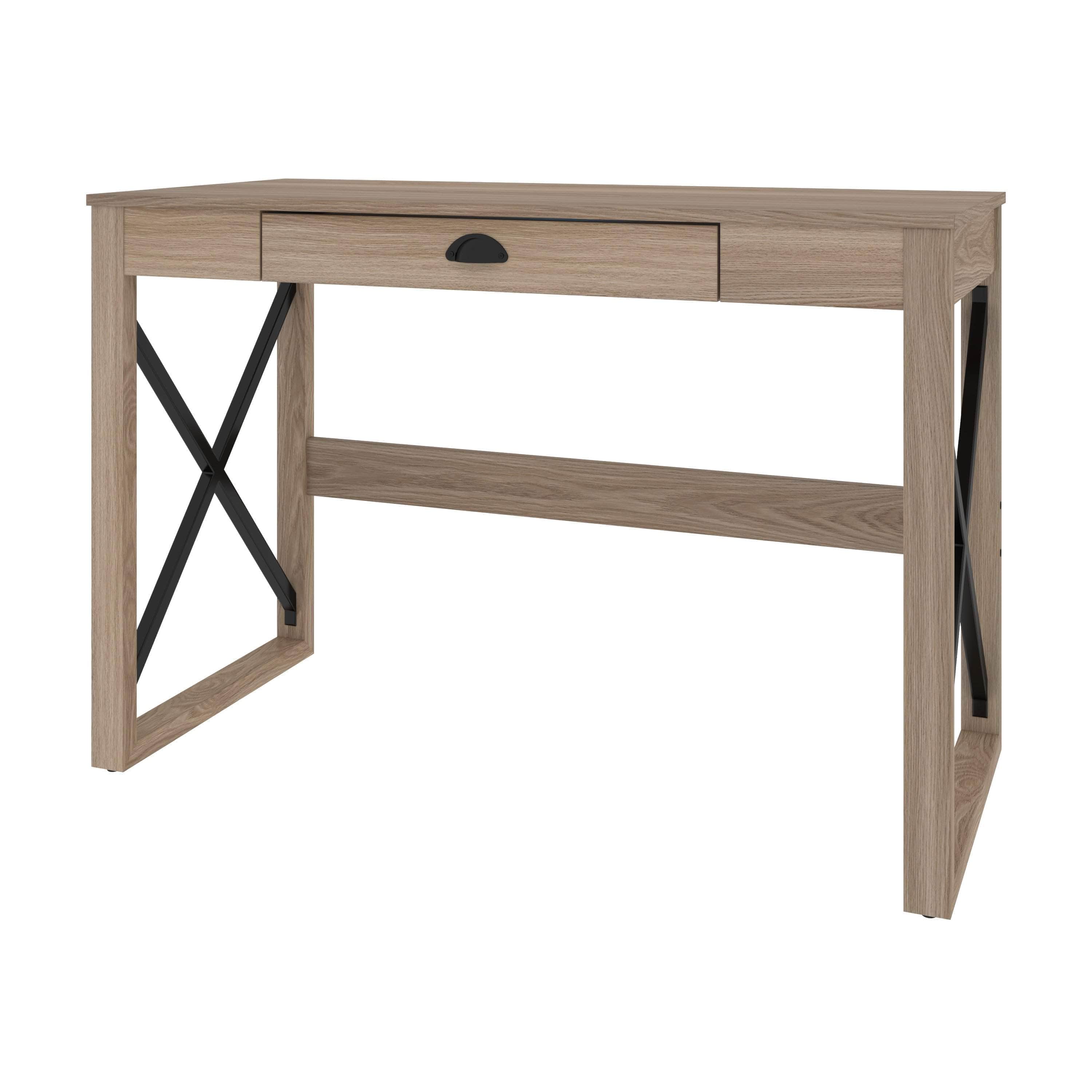 Talita 45W Small Desk - Compact Workspace Solution in 2 Colors | Perfect for Home Office, Dorm Room & Small Spaces