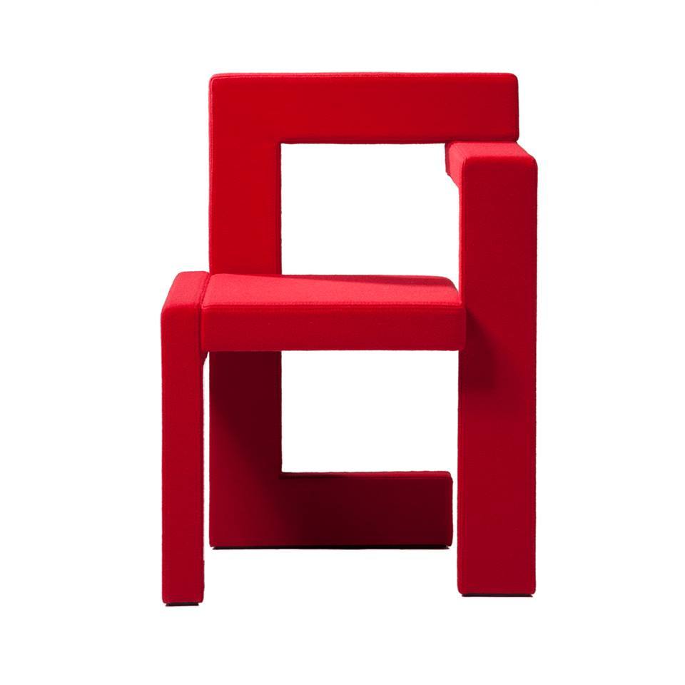 Gerrit Rietveld Steltman Chair - Mid-Century Modern Wooden Dining Chair by Spectrum Design | Perfect for Dining Rooms, Offices & Contemporary Interiors