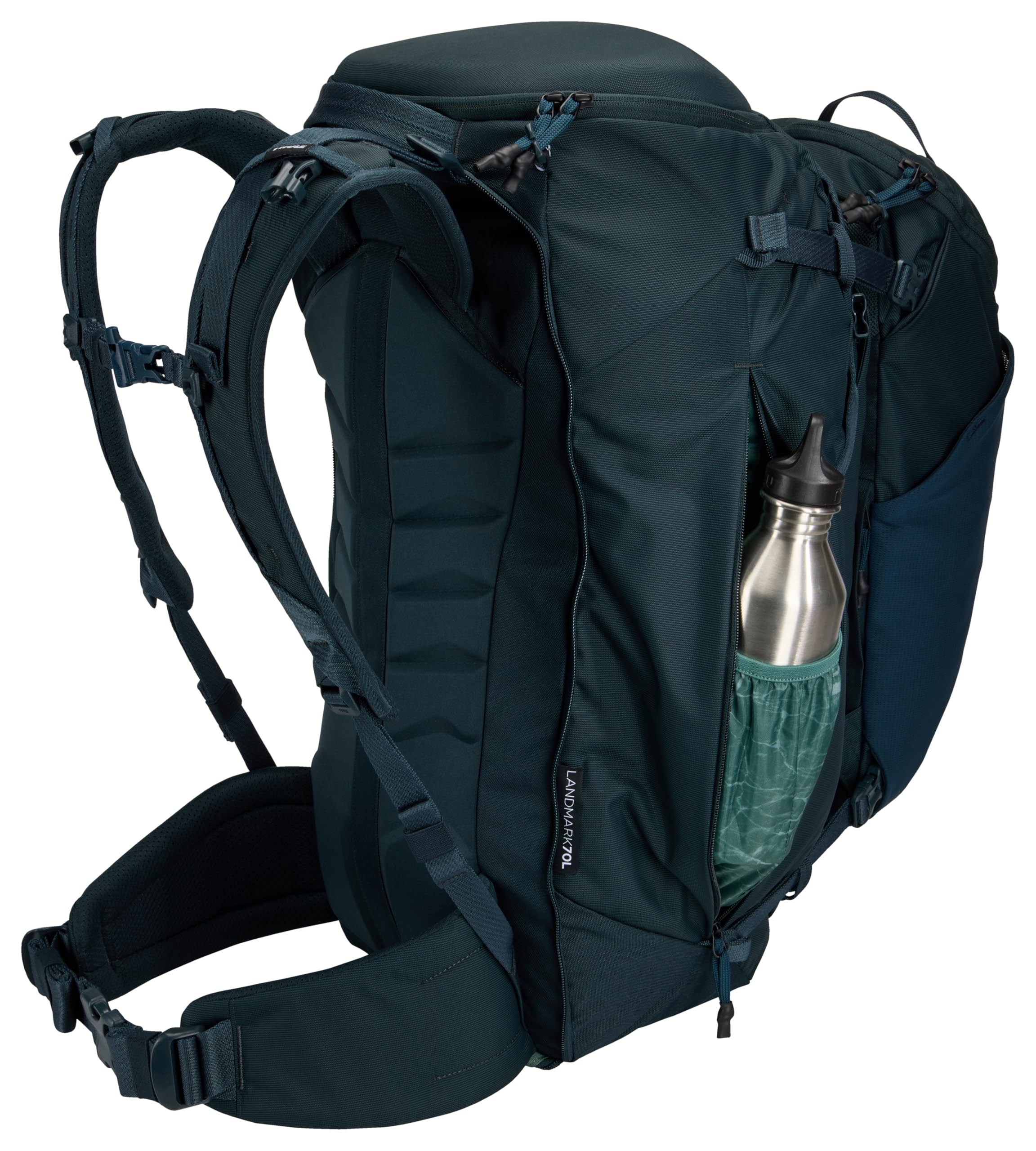 Thule Landmark 70L Backpack - Durable Travel & Hiking Backpack for Outdoor Adventures, Camping & Trekking | Water-Resistant & Spacious Design for Gear Storage