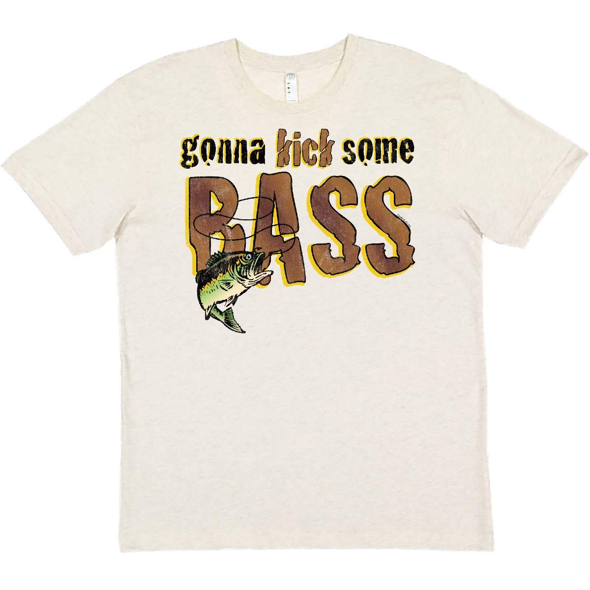 Inktastic Kick Bass Graphic T-Shirt for Men & Women - Cool Music Band Tee for Concerts, Gifts & Casual Wear
