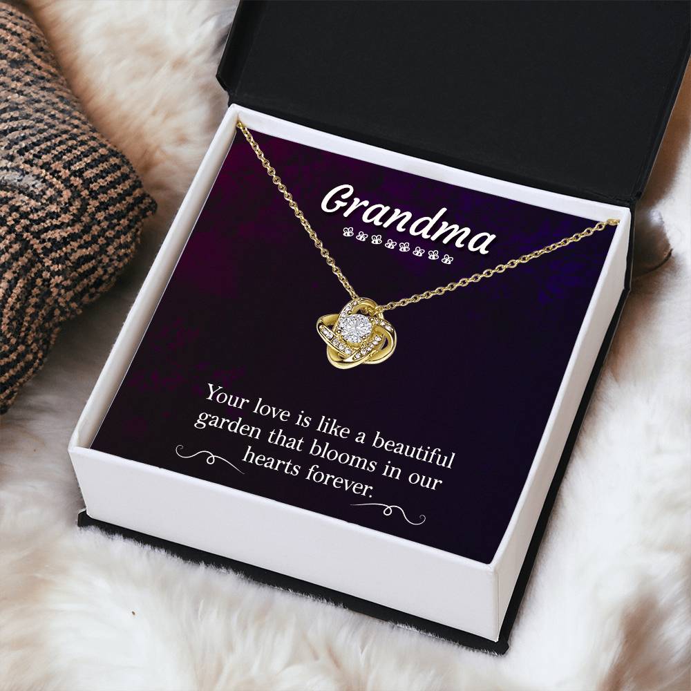 Elegant Jewelry Gifts for Grandma - Sterling Silver Necklace with Heart Pendant | Perfect Birthday, Mother's Day & Christmas Gift for Grandmother | Ideal for Special Occasions & Family Gatherings