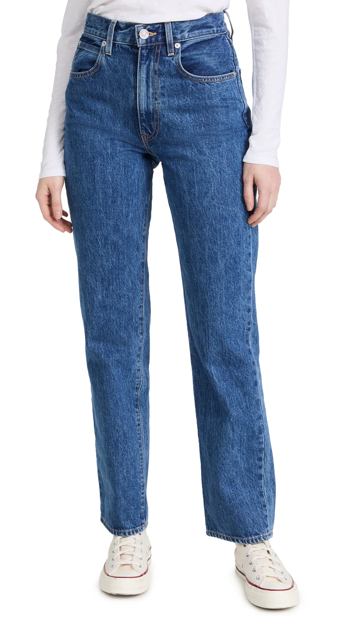 Women's London Sweet Memory High Waist Skinny Jeans - Vintage Denim Pants for Casual Outfits & Date Nights