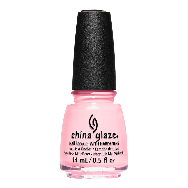 China Glaze Sweet Cheeks #82957 Nail Polish - 0.5 oz Long Lasting Vegan Nail Lacquer for Manicures & Pedicures | Perfect for Parties, Weddings & Everyday Wear