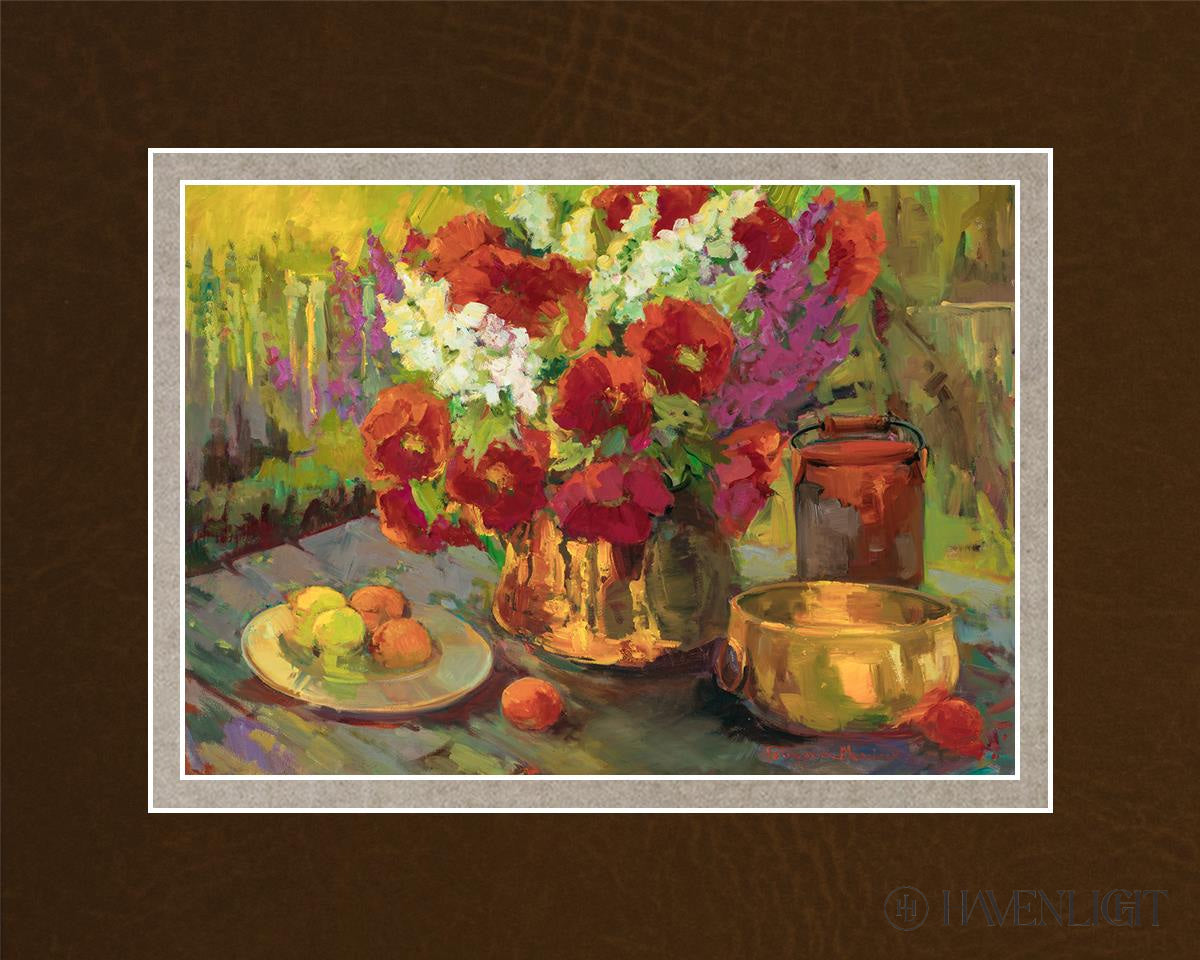 Premium Copper & Brass Poppy Flower Decor - Elegant Home & Garden Decoration for Wall, Table, or Outdoor Spaces