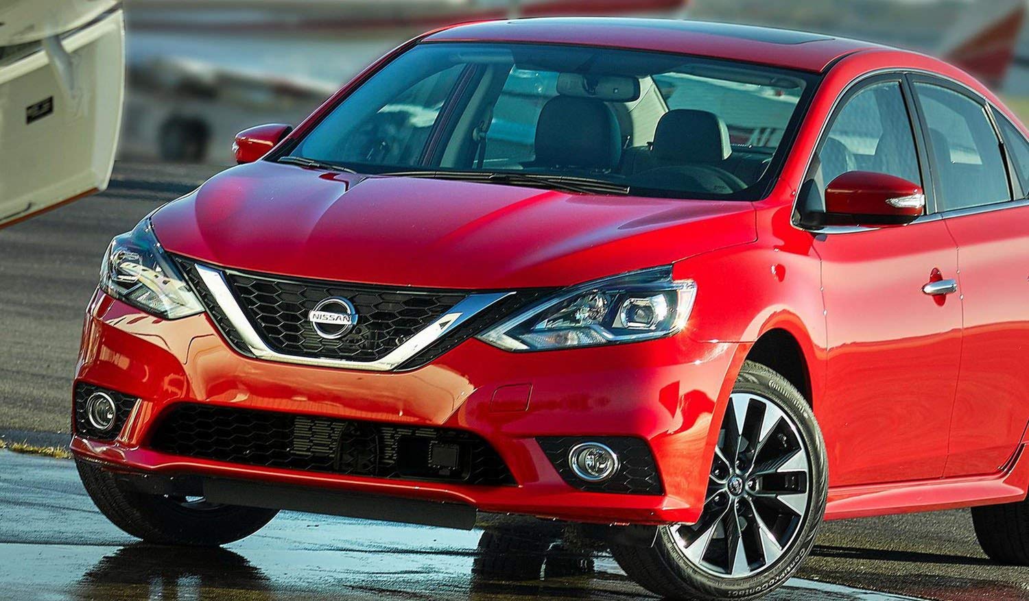 Complete Clear Lens Fog Light Kit for 2016-2020 Nissan Sentra Facelift - Durable Anti-Fog Headlights for Enhanced Night Driving Safety in Rain & Fog